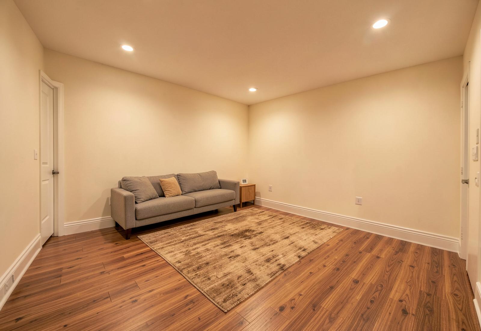 Lower-Level Transformation — Engineered Hardwood flooring in Ottawa, ON