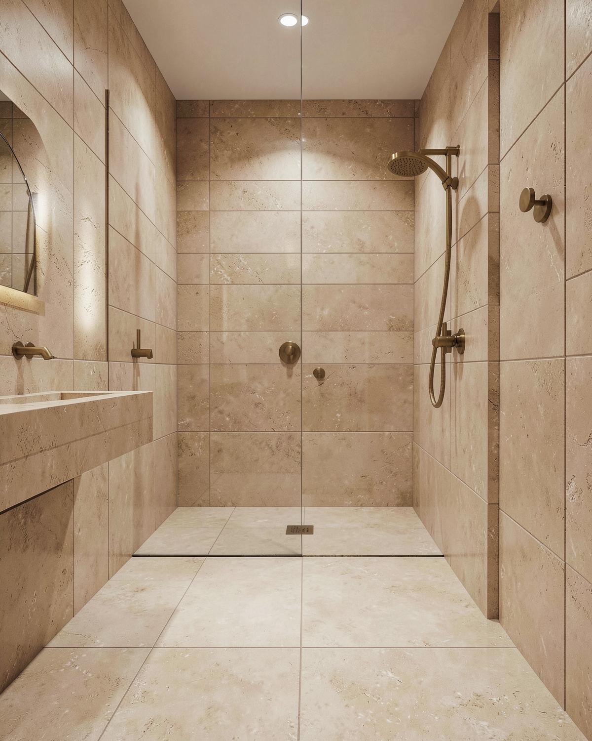 Ceramic & Porcelain Tile flooring installed by Godbout Renos in Ottawa